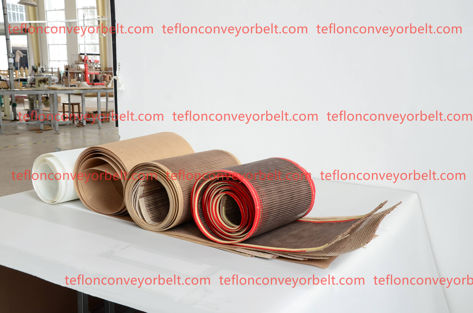Teflon conveyor belt